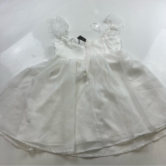 Le lis women’s white babydoll dress M NWT L97-20 - Picture 3 of 6